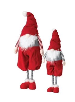 Sullivans Set Of 2 Oversized Standing Telescopic Gnome Figurines 44"H & 35"H Red -Cheap Sullivan Living Store GUEST 0949c40a b5fe 4744 972c 762202b61674