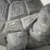 6"H Sullivans Charcoal Tortoise Planter, Gray