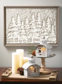 Sullivans Iron Tree Wall Decor 17.75"H White -Cheap Sullivan Living Store GUEST 0d385cc6 bd67 46d9 b878 165351ef56b2