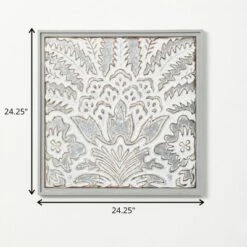 Sullivans Flourish Baroque Wall Art 24.25"H Gray -Cheap Sullivan Living Store GUEST 135dbdba a390 45e0 b2a6 c329a5390743