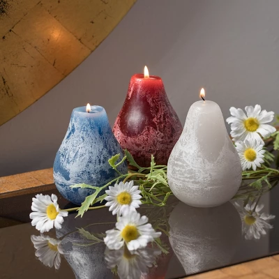 Midnight Pear Candles Kit - Set Of 3 1 Midnight Pear Candles Kit - Set Of 3