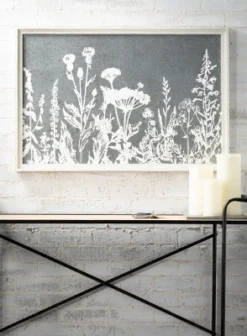 Sullivans Herb & Flower Iron Wall Sculpture 24.75"H Gray -Cheap Sullivan Living Store GUEST 29233cae 8088 4c93 8db8 edfb548e9255