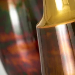 11"H And 14.75"H Sullivans Copper And Bronze Vase Set Of 2