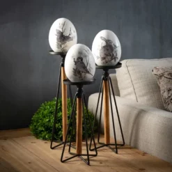 Sullivans Artificial 13" Leafy Foliage Half Orb 12.5"H Green -Cheap Sullivan Living Store GUEST 5ba9cdec b033 4f3a af28 653fdd725575