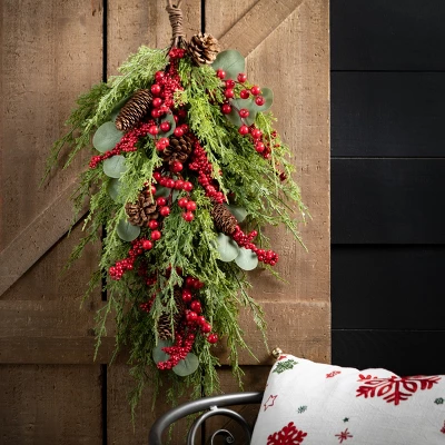 20"H Sullivans Color Snowflake Pillow; White 3 20"H Sullivans Color Snowflake Pillow; White - Image 3