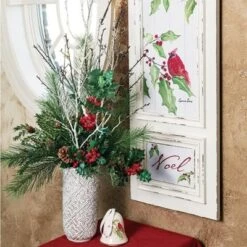 Cheap Sullivan Living Store 3 Sullivans Cement Flower Designed Planter