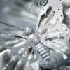 15.5"H Sullivans Laser Cut Metal Butterfly, Gray