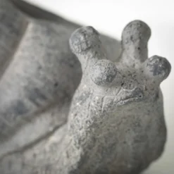 Cheap Sullivan Living Store 7 6"H Sullivans Charcoal Snail Planter, Gray