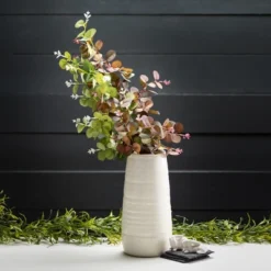 Sullivans Tall Ceramic Vase 11.5"H Off-White -Cheap Sullivan Living Store GUEST b740075e 5d8d 4f58 83cd 5378275243ff