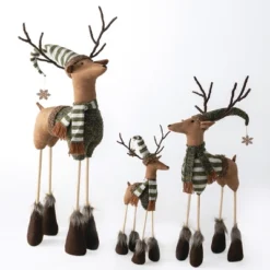 Sullivans Set Of 3 Standing Deer Figurines 37"H, 32"H & 23"H Brown -Cheap Sullivan Living Store GUEST be71f516 b6ba 48f3 b6be e39fbfd1f557