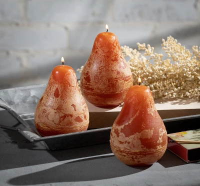 CarAmel Timber Pear Candles - Set Of 3 1 CarAmel Timber Pear Candles - Set Of 3