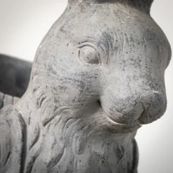 Cheap Sullivan Living Store 15 26"H Sullivans Charcoal Rabbit Basket Planter, Gray