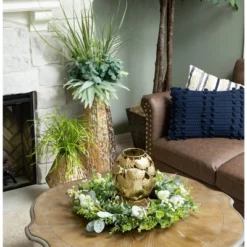 11.75"H Sullivans Woven Indigo Lumbar Pillow, Blue -Cheap Sullivan Living Store GUEST d141dde1 04a9 4aec 88d0 2ab65cba574a