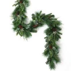 Sullivans Artificial Mixed Pine And Eucalyptus Garland 72"L Green 7 Sullivans Artificial Mixed Pine And Eucalyptus Garland 72"L Green -Cheap Sullivan Living Store GUEST df8b2a36 2065 4c71 af5f 2a3c7918d574