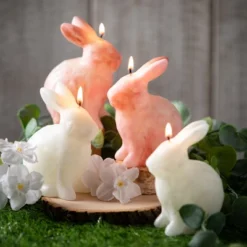 4.75"H Sullivans Pink Bunny Candle - Set Of 2, Pink 5 4.75"H Sullivans Pink Bunny Candle - Set Of 2, Pink -Cheap Sullivan Living Store GUEST ead1ca53 d8ec 442e 9878 b74740ca5dba