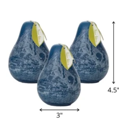 English Blue Timber Pear Candles - Set Of 3 5 English Blue Timber Pear Candles - Set Of 3 -Cheap Sullivan Living Store GUEST fe7d66d2 f7fc 4f03 afd3 7366b08fd065